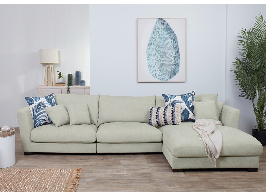 Lopez 3 Seater Chaise Lounge Suite RHF - Danske Mobler