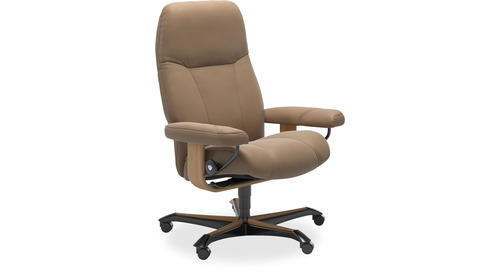 Stressless® Consul Leather Home Office Chair Stressless® Consul Leather Home Office Chair