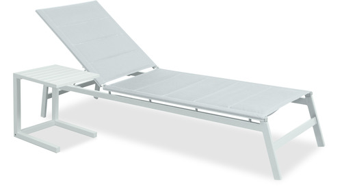Boston Outdoor Sunlounger & Side Table Boston Outdoor Sunlounger & Side Table