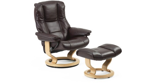 Stressless® Mayfair Leather Recliner - Classic Base Stressless® Mayfair Leather Recliner - Classic Base